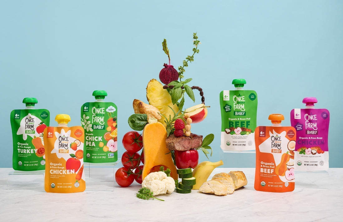 First Meats Made Easy: New Organic Meat and Legumes Pouches for Babies