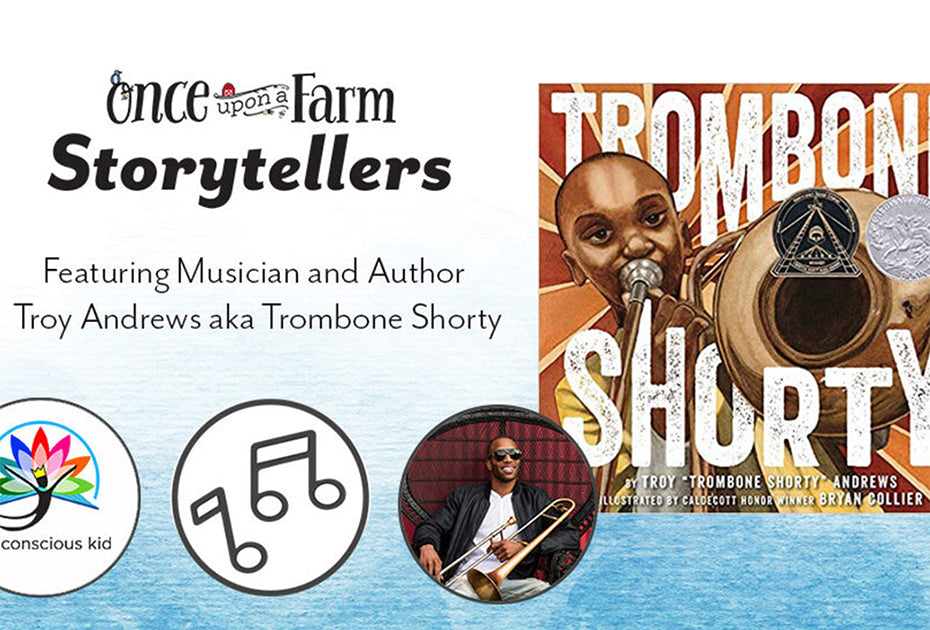 Once Upon a Farm storytellers featuring Troy Andrews. 