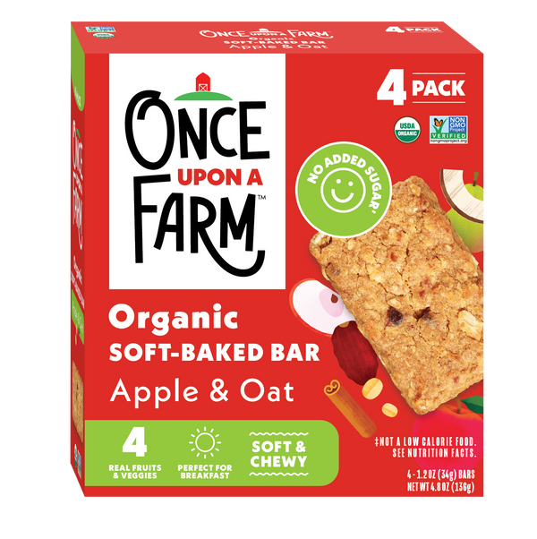 Apple & Oat Soft Baked Bar, 8 boxes