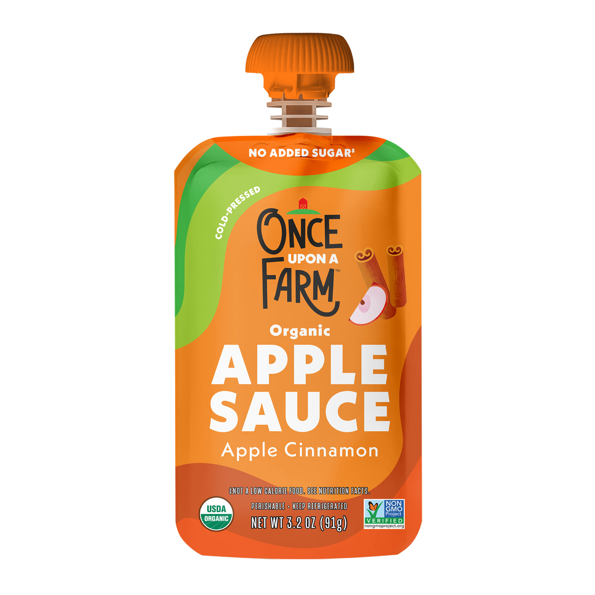 Cinnamon Applesauce Front of Packaging