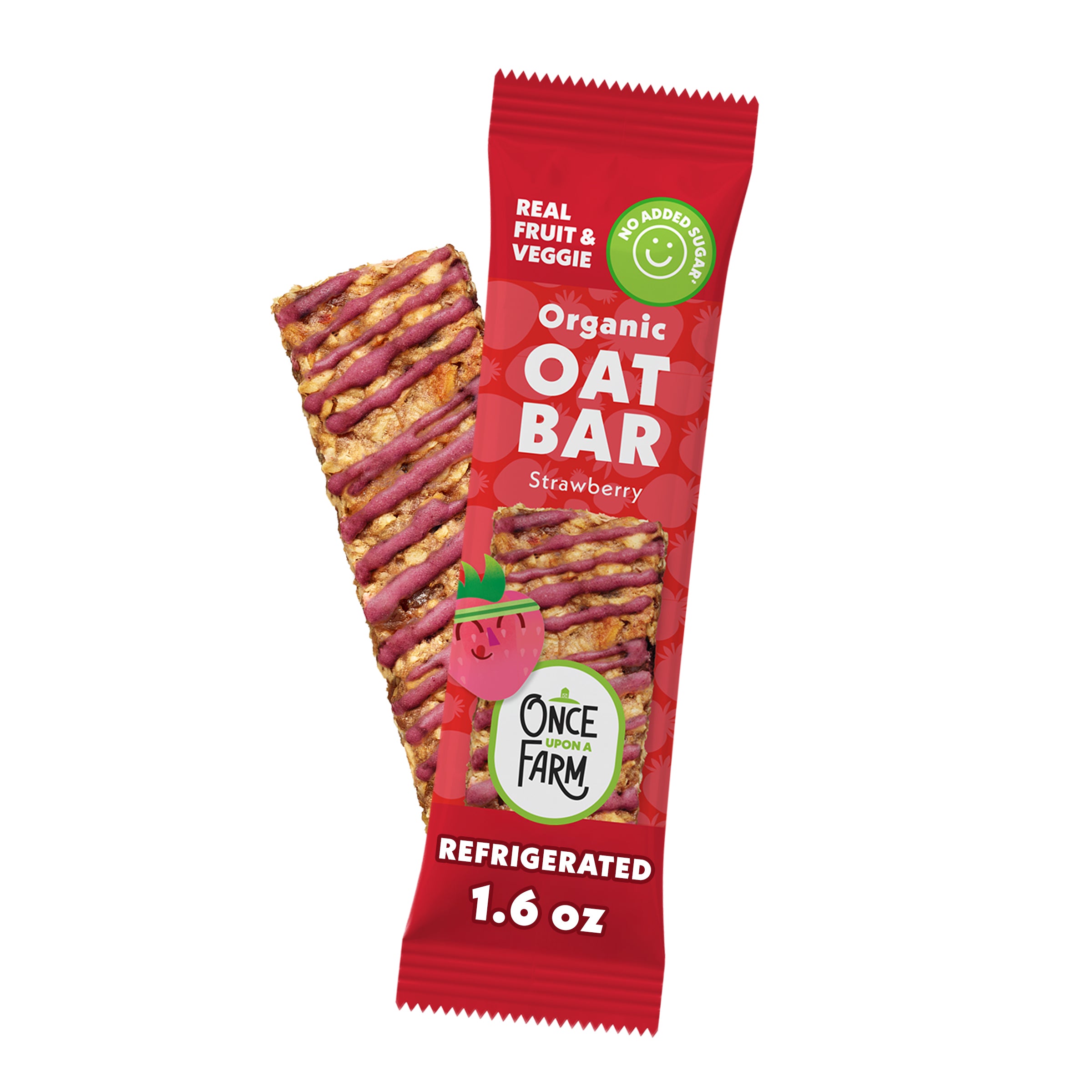 Strawberry Refrigerated Oat Bar