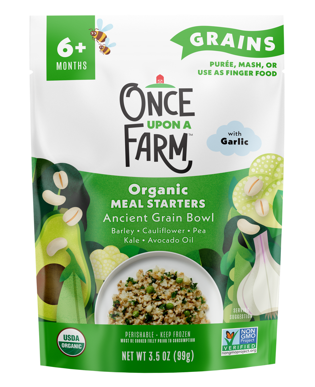 Ancient Grain Bowl frozen meal front of pack