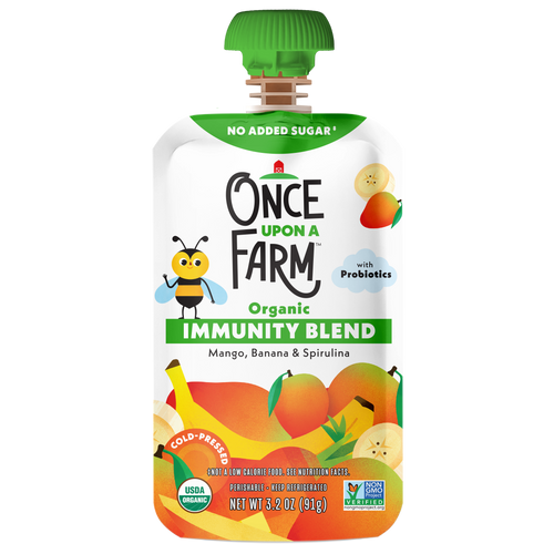 Front of Pack: Mango, Banana & Spirulina