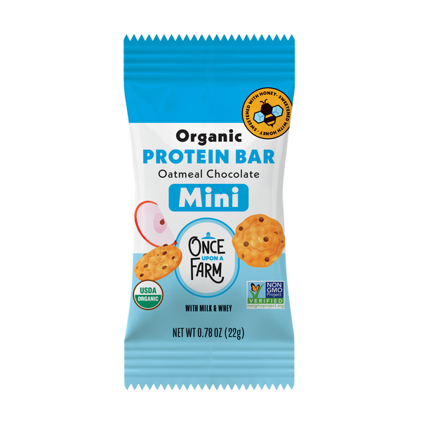 Mini Oatmeal Chocolate Protein Bar with Honey