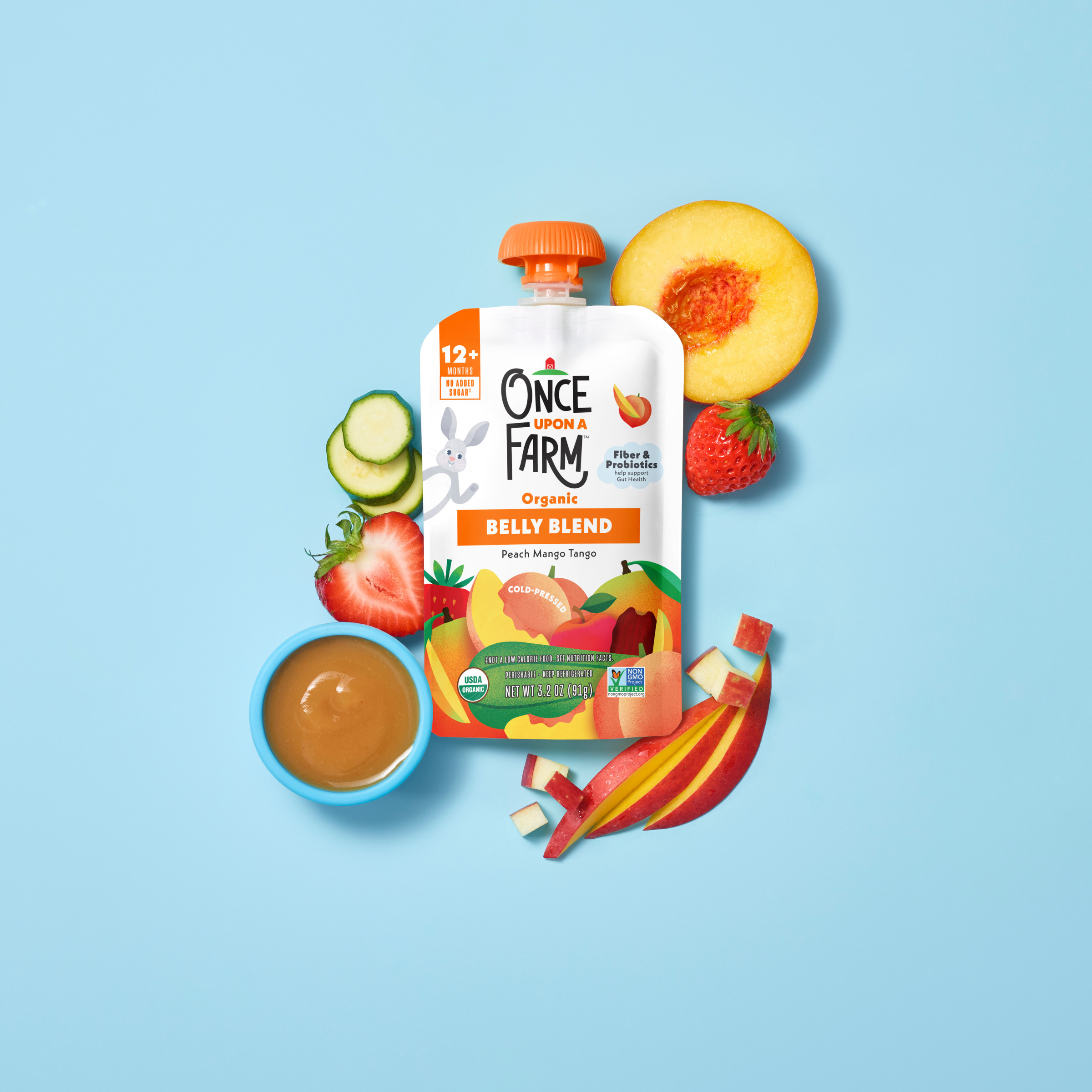 Peach Mango Tango Belly Blend