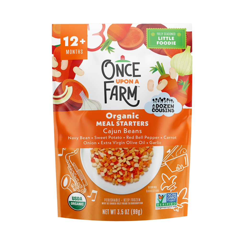 Cajun Beans Frozen Meal Front of Packaging