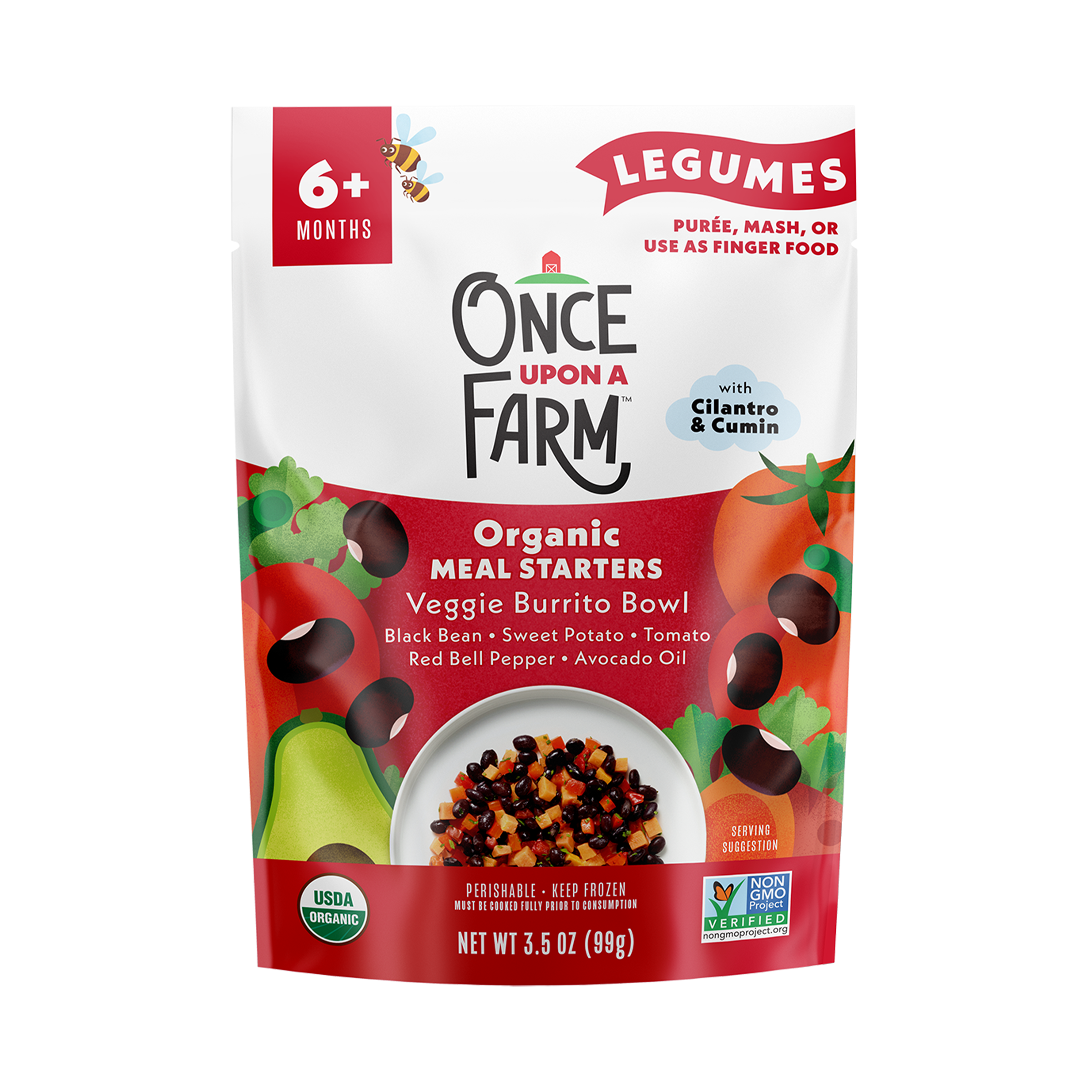 Veggie Burrito Bowl Front of Packaging
