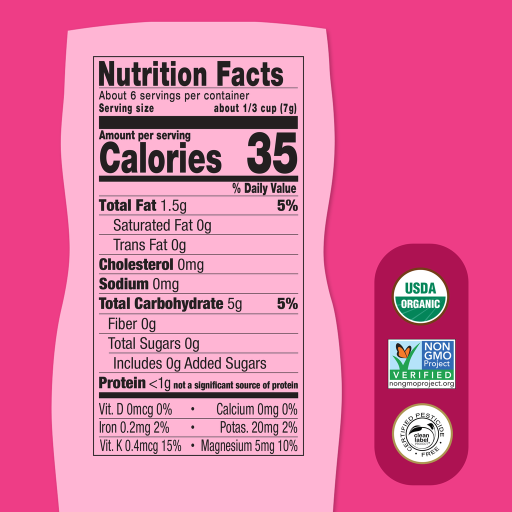 Strawberry, Coconut & Sweet Potato Puffs, 6ct