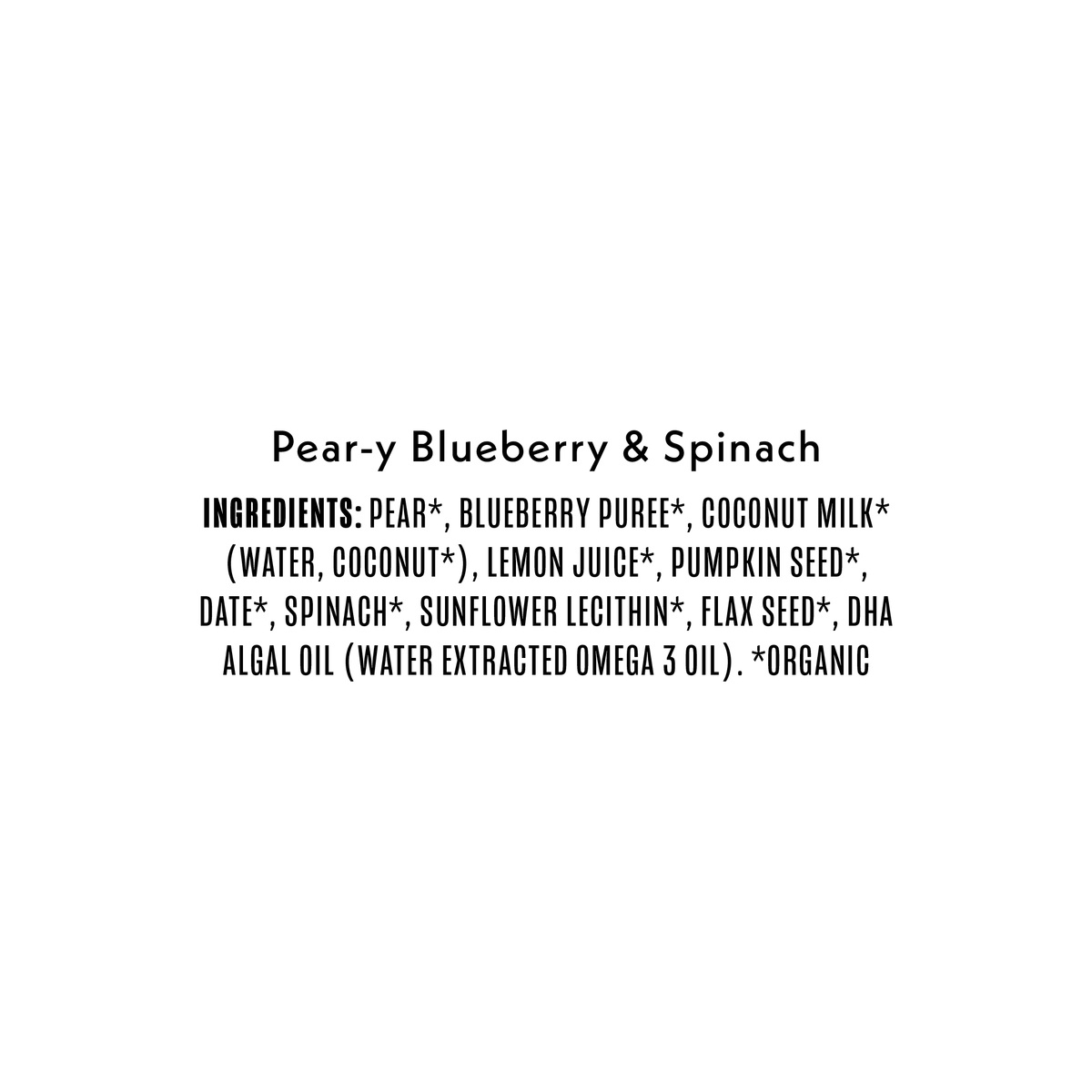 Pear-y Blueberry & Spinach Smart Blend (REWARD)